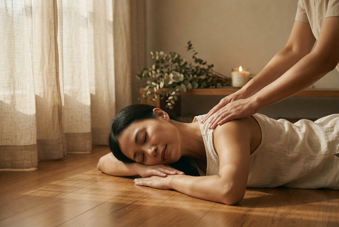 Hands-on bodywork and fascial release